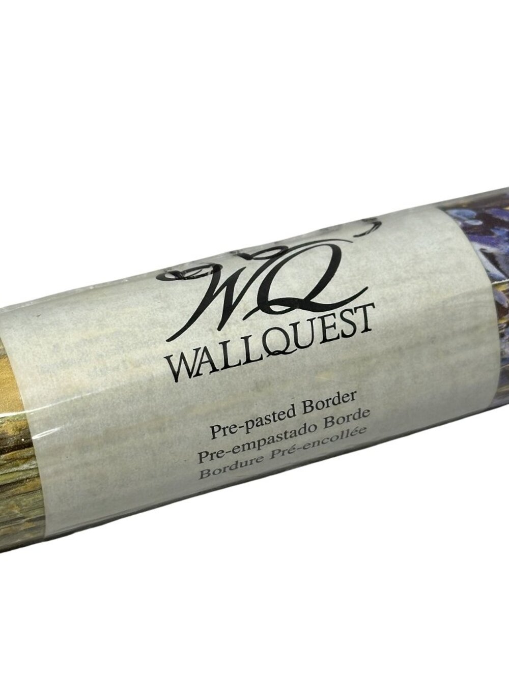Vintage Wallquest Wallpaper PR30253B Lilac Hydrangea Floral Pattern Run 1